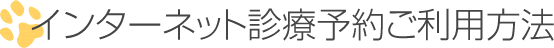 インターネット診療予約ご利用方法